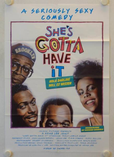 Shes gotta have it originales deutsches Filmplakat